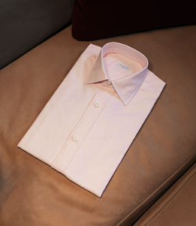 Pink Stripe Oxford Shirt
